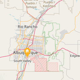 Hampton Inn & Suites Albuquerque Airport on the map